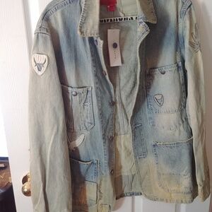 Fcuk Jeans Jacket NWT Size M